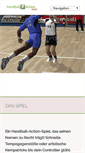 Mobile Screenshot of handballaction.de